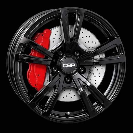 CSP 18 Gloss Black 6.5x16 5/112 ET22 B66.5