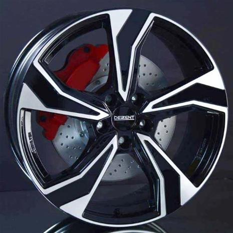 Dezent KB Dark 6.5x16 5/114.3 ET45 B60.1