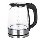 Emerio WK-119988 vedenkeitin 1,7 L 2200 W Musta, Ruostumaton teräs WK-11