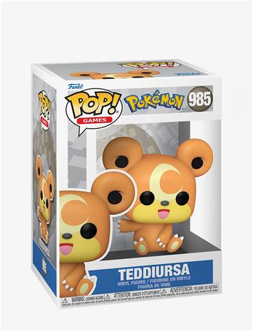 Funko Pop! Games: Pokemon - Teddiursa, Emea (9cm) FIGU