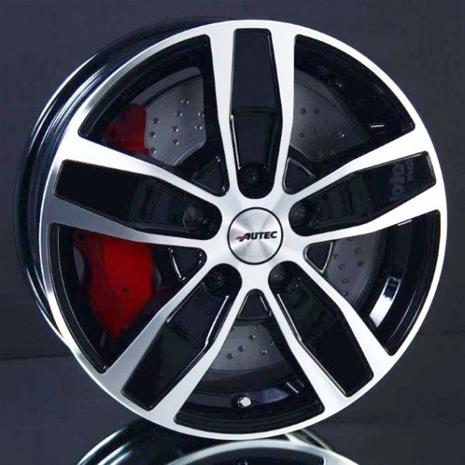 AUTEC Quantro Black Polished 6x15 5/118 ET60 B71.1