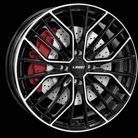 IT Wheels Tiara 4 Black Polished 6.5x16 4/100 ET44.5 B73.1