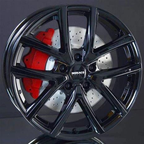 Monaco CL2 Gloss Black 6.5x16 4/100 ET40 B63.3 – kuva 2/2