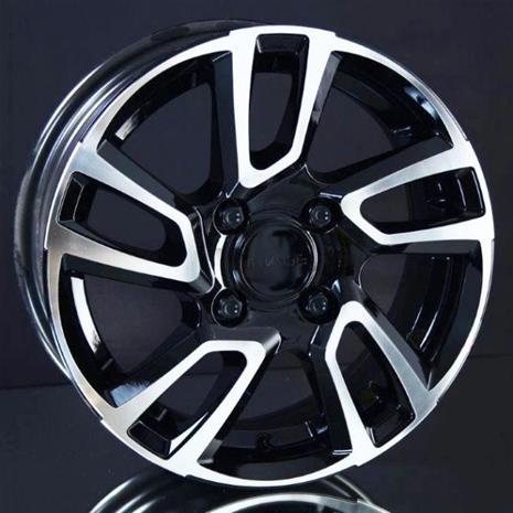 Image Ride Black Polished 6x15 4/100 ET38 B63.3