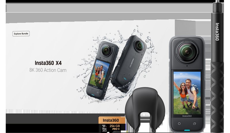 Insta360 X4 Explorer Bundle CINSA