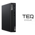Teqcycle Lenovo Thinkcentre M70Q Intel® Core™ i5 i5-10400T 16 GB DDR4-SDRAM 256 GB SSD Windows 11 Pro Mini PC Musta TLM70
