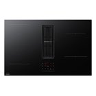 Samsung CC90H84PADUR keittolevy Musta Kiinteä 80 cm 4 alue(tta) Sisäänrakennettu huppu CC90H