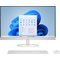 HP All-in-One 24-cr0864no AMD Ryzen™ 5 7520U 60,5 cm (23.8") 1920 x 1080 pikseliä All-in-one PC 8 GB LPDDR5-SDRAM 512 GB SSD Windows 11 Home Wi-Fi 6 (802.11ax) Valkoinen BR0C5 – kuva 1