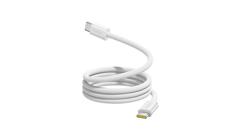 Baseus Dynamic 4 Pro 100W USB-C - USB-C Magnetic Cable 1m - White