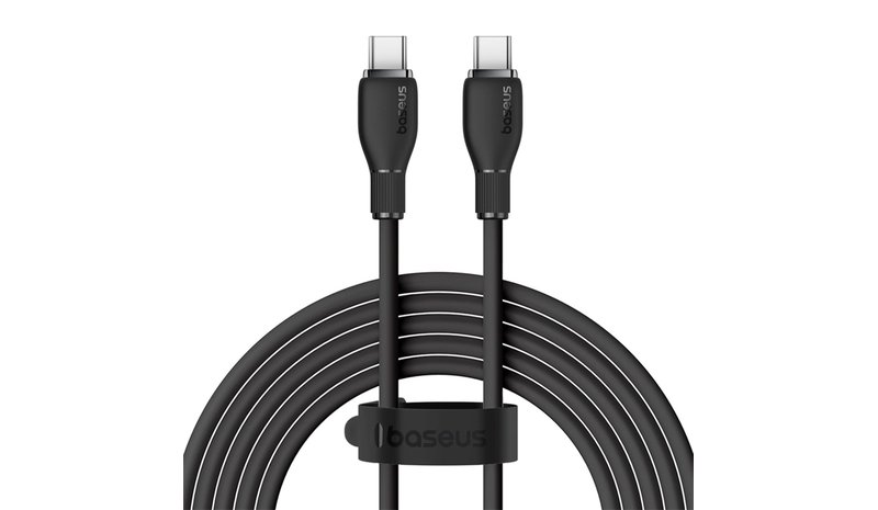 Baseus Pudding Series USB-C Cable - USB-C 100W 1.2m - Black