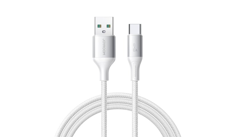 Joyroom S-A28 Flash Series 3A USB-A - USB-C Cable 2m - White