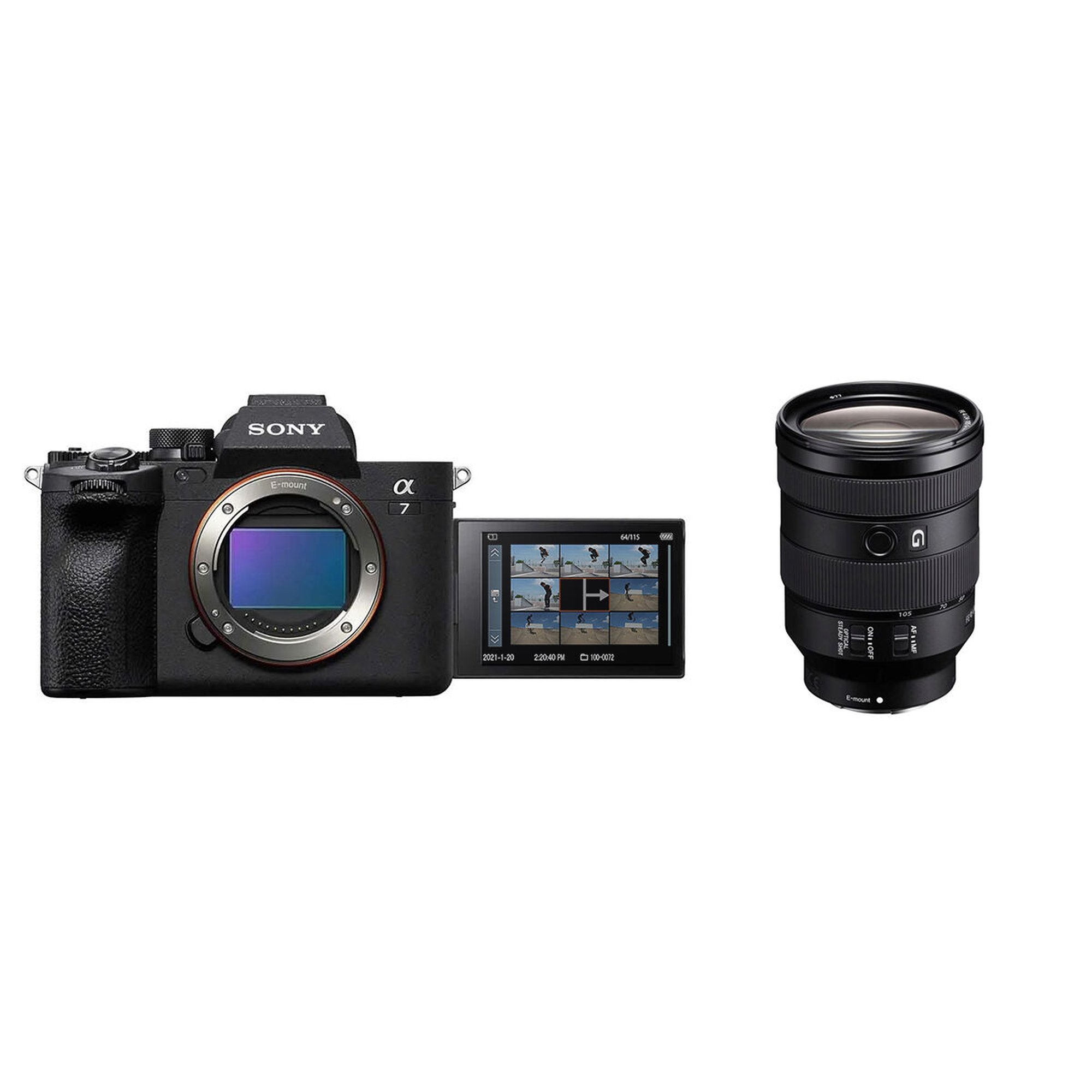 Sony A7 IV + FE 24-105mm f/4 G OSS