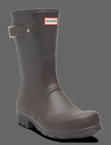Hunter Mens Original Short Boot - Black - 47