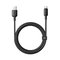 Baseus Silky 3A USB-A - USB-C Cable 1m - Black – kuva 2