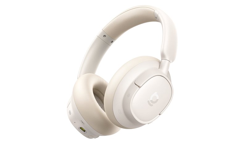 Baseus Bass BH1 NC Lite Wireless Over-Ear Headphones with ANC - White – kuva 2/4