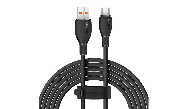 Baseus Pudding 100W USB-A - USB-C Cable 1.2m - Black