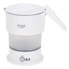 Adler AD 1377W vedenkeitin 0,6 L 600 W Valkoinen AD 13