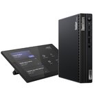 Lenovo ThinkSmart Tiny Kit + Controller Intel® Core™ i3 i3-13100T 16 GB DDR4-SDRAM 256 GB SSD Windows 11 IoT Enterprise Mini PC Musta 12XH0