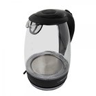 Esperanza EKK011K vedenkeitin 1,7 L 2200 W Musta, Harmaa, Läpinäkyvä EKK01
