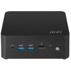 MSI CUBI NUC 1MG-244BEU barebone-tietokonerunko 0.84L sized PC Musta 100U Intel® SoC CUBI