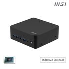 MSI Cubi Z AI 8M-006BEU USFF Musta 8845HS AMD SoC 5,1 GHz Sisäiset kaiuttimet CUBI