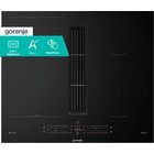 Gorenje GEH6432BSCWF Musta Kiinteä 60 cm Keittoalueinduktioliesi 4 alue(tta) Sisäänrakennettu huppu 74437