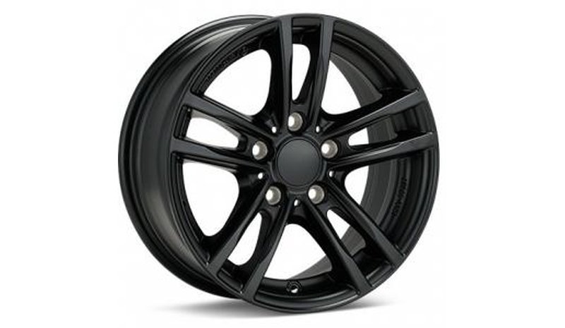 Rial X10 Racing Black 7x16 5/112 ET52 B66.7