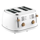 Witt 61120069 leivänpaahdin 6 4 viipale(i)ta 1500 W Valkoinen 61120