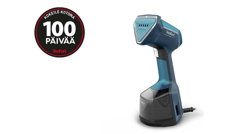 Tefal Kledingstomer Aerosteam Elite 920 Kannettava vaatehöyrystin 0,2 L 1400 W Sininen DT992 – kuva 1/2