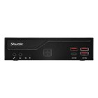 Shuttle DB860 barebone-tietokonerunko 1.35L kokoinen PC Musta Intel B860 LGA 1851 (Socket V1) DB860