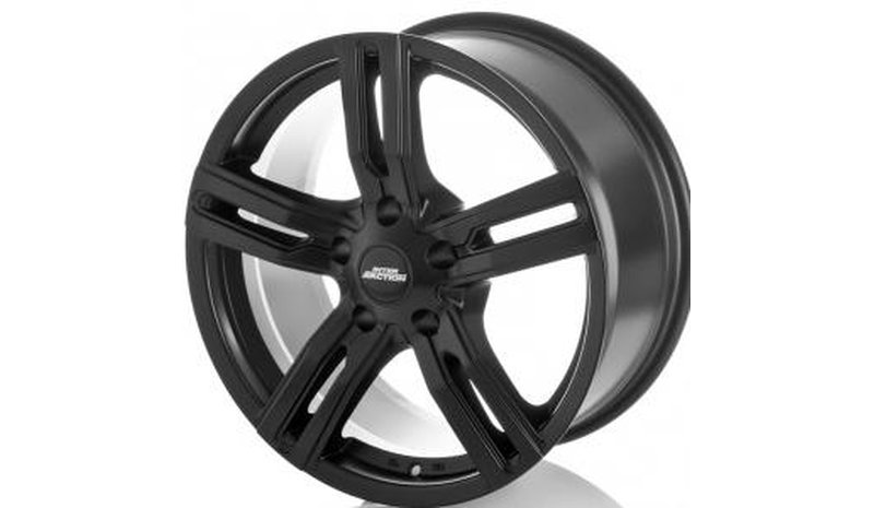 Inter Action Kargin Matt Black 6.5x16 5/112 ET45 B72.6