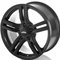 Inter Action Kargin Matt Black 8.5x18 5/112 ET45 B66.6 – kuva 2