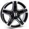 Ballistic Dakota Black Polished 9x22 6/139.7 ET35 B67.1 – kuva 2