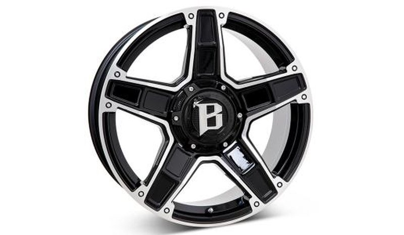 Ballistic Dakota Black Polished 9x22 6/139.7 ET35 B67.1