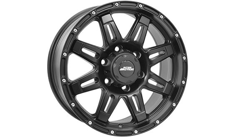 Inter Action Grabber Matt Black 8x17 6/139.7 ET25 B110.1 – kuva 1/2