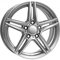 Rial M10 Polar Silver 6.5x16 5/112 ET44 B66.6 – kuva 2