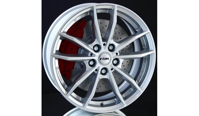 Rial X12 Polar Silver 7x16 5/112 ET52 B66.6 – kuva 1/2