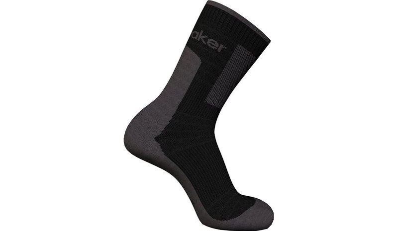 Icebreaker M Mer Hike+ Medium Crew Black/Obsidian - L