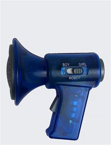Winkee Stemmeforvrænger - Mini Voice Changer - Blue - H13CM