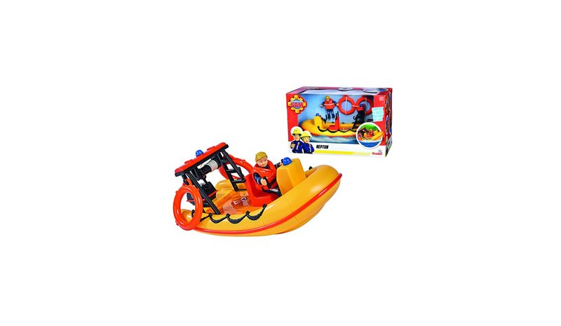 Simba Fireman Sam Neptune Lifeboat with Figure