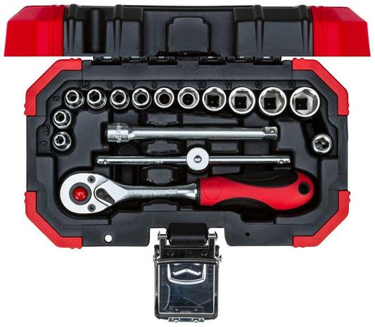 Gedore Red Socket jakoavainsarja 1/4, 16 osaa