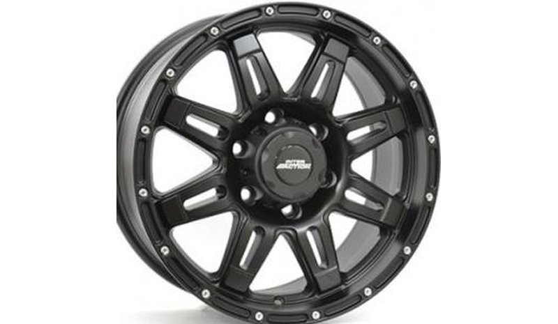 Inter Action Grabber Matt Black 8x17 6/139 ET0 B110.1 – kuva 1/1