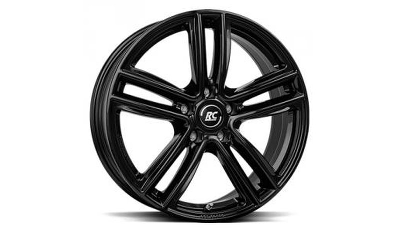 Brock RC27 Shiny Black 7x17 5/105 ET42 B56.6 – kuva 1/1