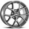 BBS SR Himalaya Satin Grey 7.5x17 5/120 ET35 B82 – kuva 2