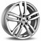 Racer Target Silver 7x17 5/112 ET54 B57.1 – kuva 1