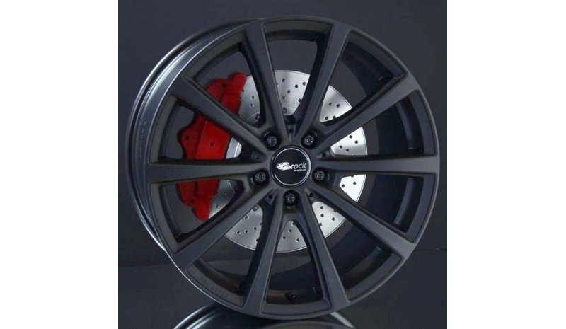 Brock B32 Matt Black 8.5x18 5/114.3 ET35 B72.6 – kuva 1/2
