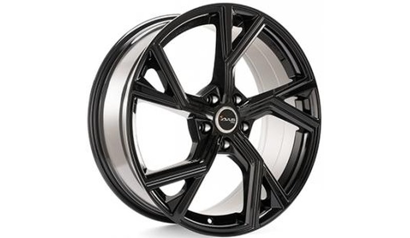 Avus AF-20 Gloss Black 8.5x19 5/112 ET48 B57.1 – kuva 2/2