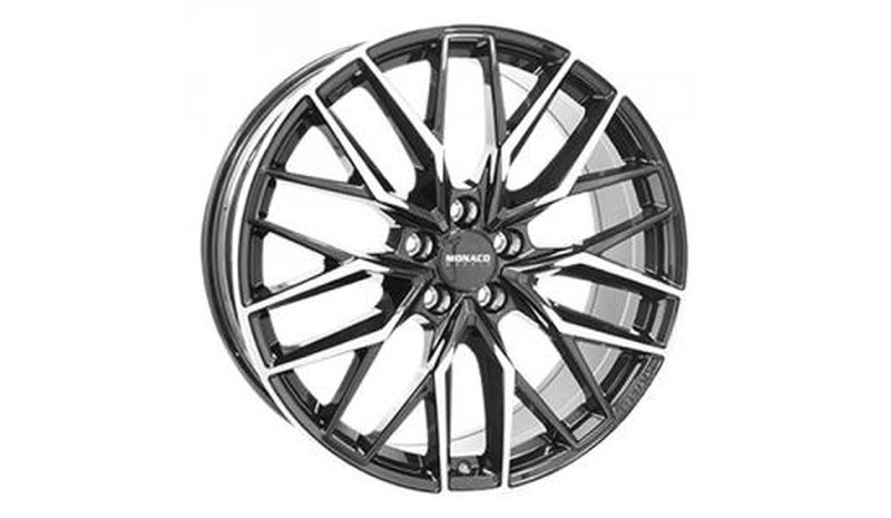 Monaco GPX Black Polished 8x20 5/108 ET45 B63.4 – kuva 2/2