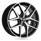 Racer Element Shiny Black Machined Face 8x19 5/114,3 ET40 B67 – kuva 1