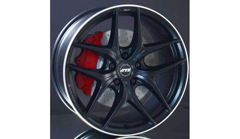 ATS Competition 2 Matt Black Polished 9.5x19 5/114.3 ET45 B64.2 – kuva 1/2
